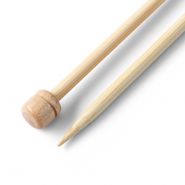 Butika.hu hobby webáruház - Prym Bamboo egyenes kötőtű bambuszból 4.5mm/33cm, 221116