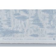 Butika.hu hobby webáruház - Karácsonyi mintás patchwork pamutvászon, 110cm/0,5m - Forest Frost, Moda Fabrics, RH245
