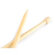Butika.hu hobby webáruház - Egyenes bambusz kötőtű, SKC, 12mm/35cm, 040213