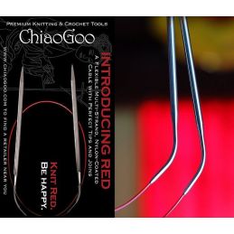 Butika.hu hobby webáruház - ChiaoGoo Knit Red körkötőtű, 80cm/2,25mm - CG6032-01-225