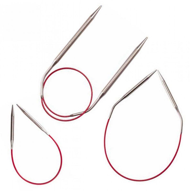 Butika.hu hobby webáruház - ChiaoGoo Knit Red körkötőtű, 80cm/3,75mm - CG6032-05-375