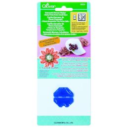 Butika.hu hobby webáruház - Clover Kanzashi virágkészítő sablon, 35mm virág, 10 szirom - CL8494