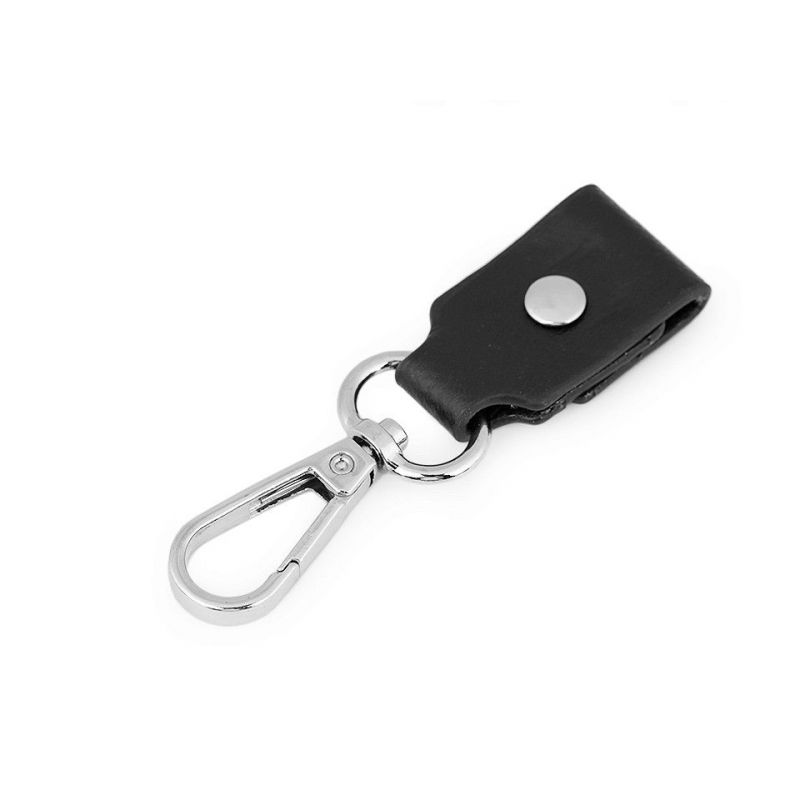 Butika.hu hobby webáruház - Bőr pánt karabínerrel, táskára, kulcscsomóra, 22mm, 790599, fekete